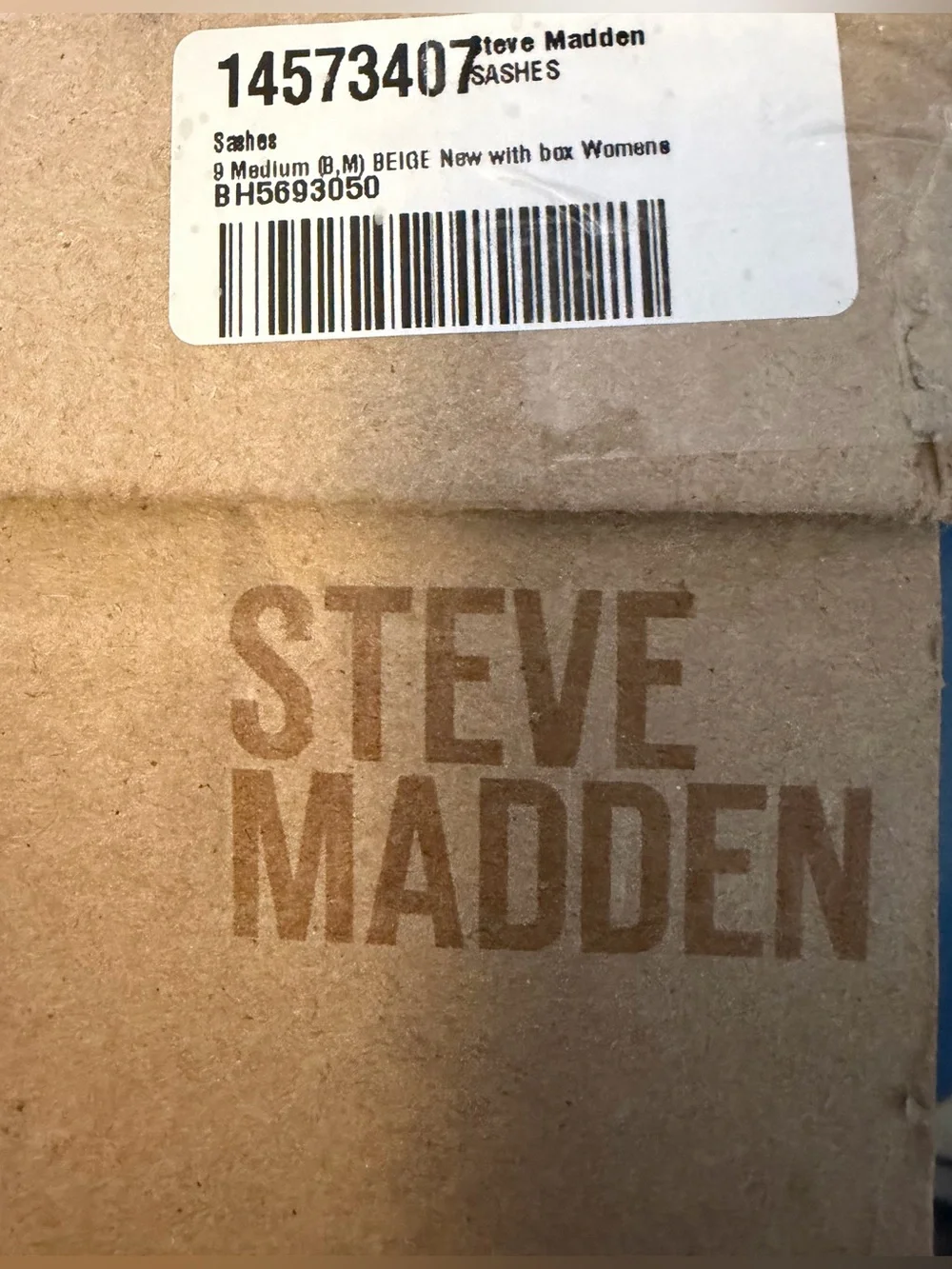 Steve Madden Women's Sashes Platform Sandals, Color: Natural, Size: 9M NWT